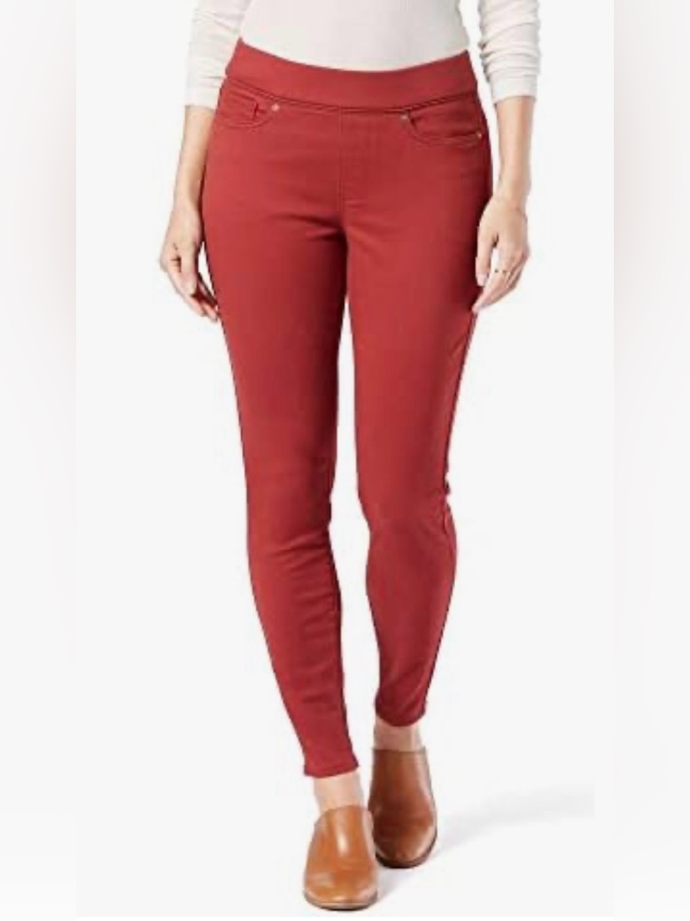 Levi Strauss Signature Gold Women's Totally Shaping Pull-on Skinny Jeans size 36